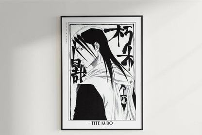 Kubo - Byakuya Kuchiki - Artist Name Unframed