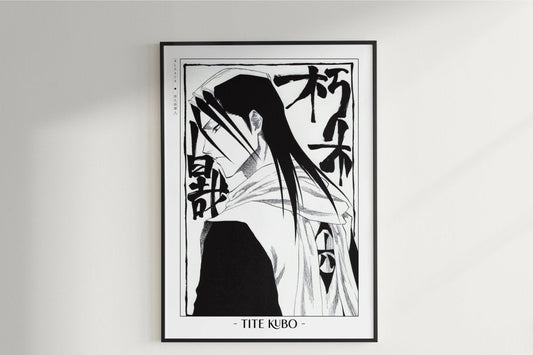 Kubo - Byakuya Kuchiki - Artist Name Unframed
