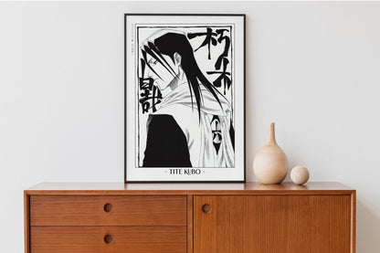 Kubo - Byakuya Kuchiki - Artist Name with Decor
