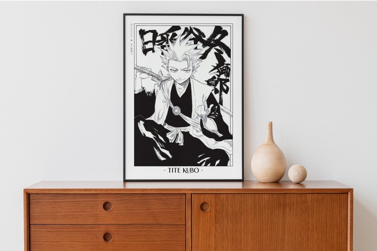 Kubo - Toshiro Hitsugaya - Artist Name with Decor