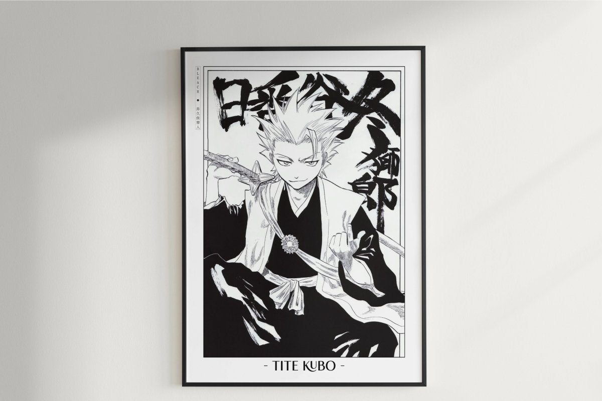 Kubo - Toshiro Hitsugaya - Artist Name Unframed