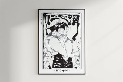 Kubo - Mayuri Kurotsuchi - Artist Name - Black Frame
