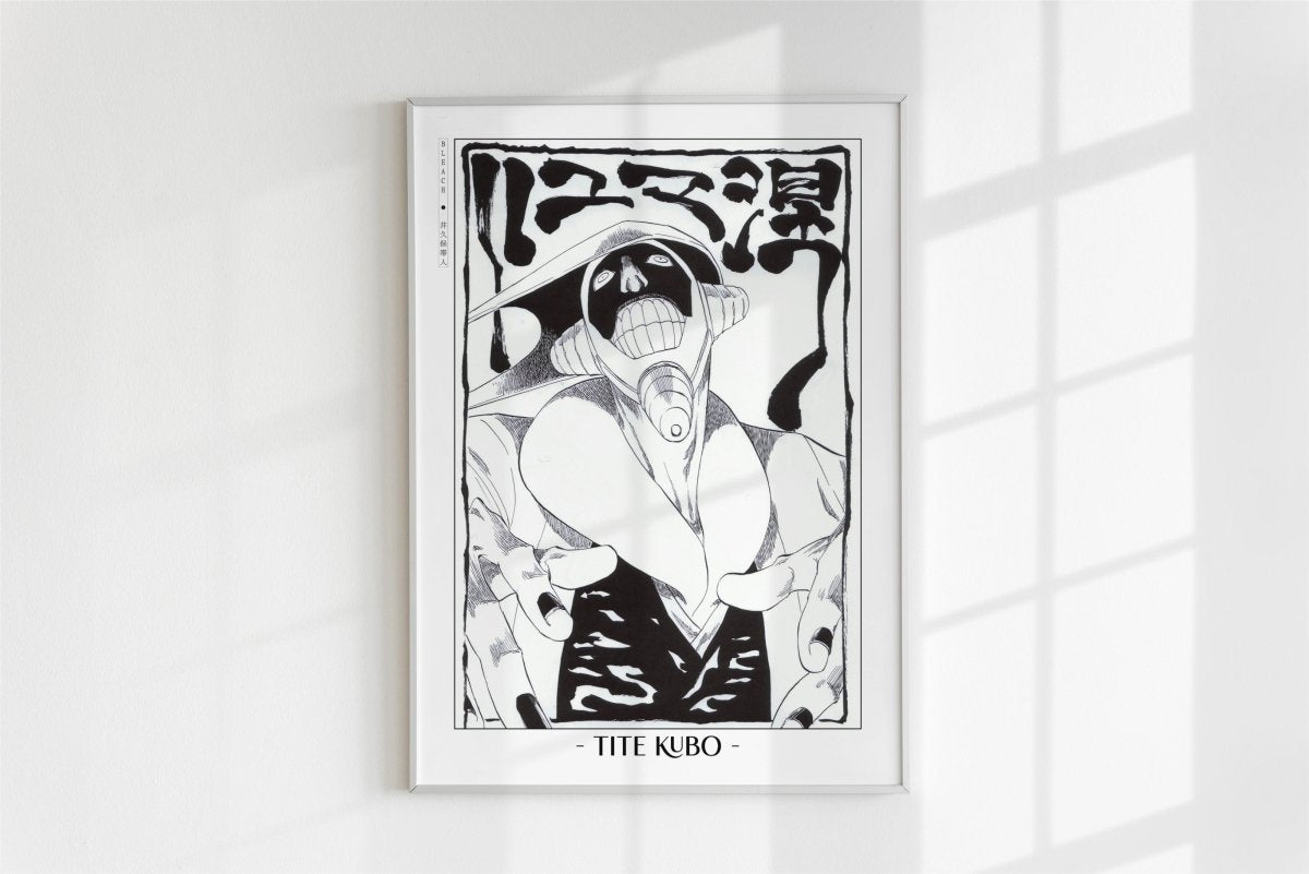 Kubo - Mayuri Kurotsuchi - Artist Name - White Frame