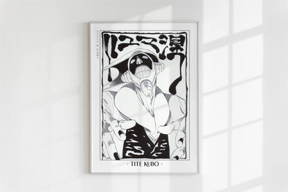 Kubo - Mayuri Kurotsuchi - Artist Name - White Frame