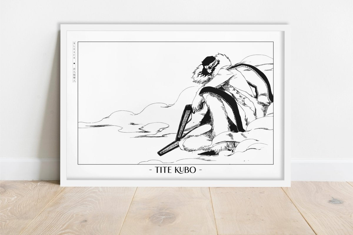 Kubo - Stark - Artist Name - White Frame