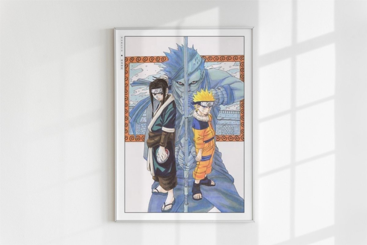 Kishimoto - Land of Waves - Art Only - White Frame