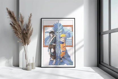 Kishimoto - Land of Waves - Art Only with Decor