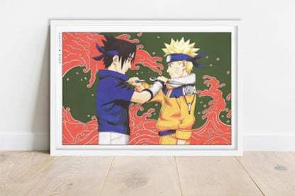 Kishimoto - Young Rivals - Art Only - White Frame