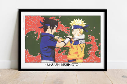Kishimoto - Young Rivals - Artist Name - Black Frame