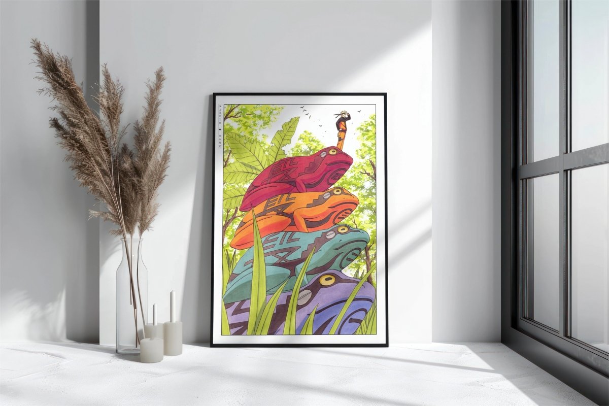 Kishimoto - Mount Myoboku - Art Only with Decor