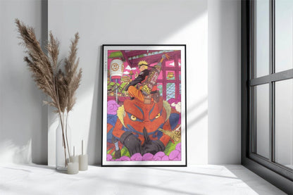 Kishimoto - Gamakichi - Art Only with Decor