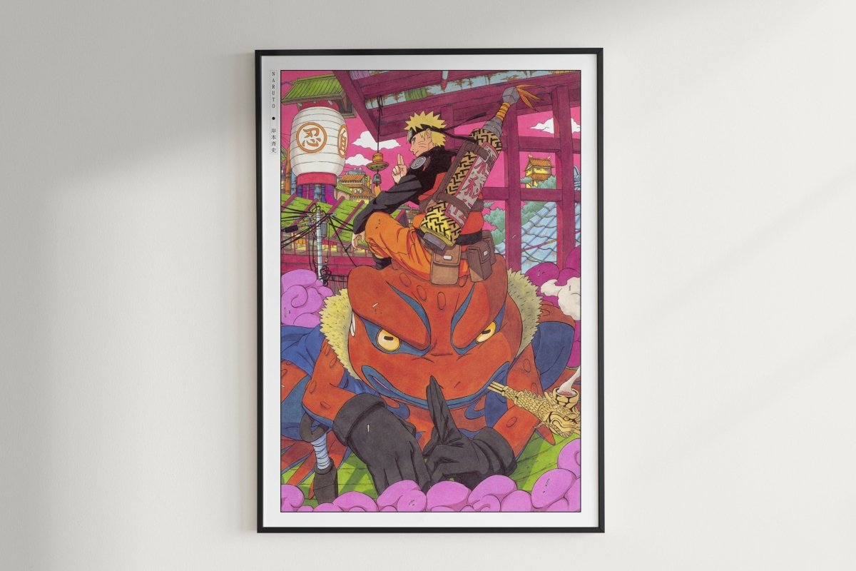 Kishimoto - Gamakichi - Art Only - Unframed