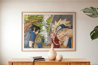 Kishimoto - Team 7 - Art Only with Decor