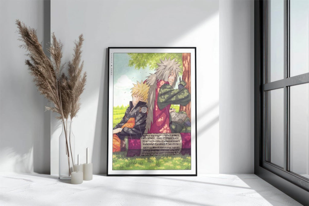 Kishimoto - Jiraiya Sensei - Art Only with Decor