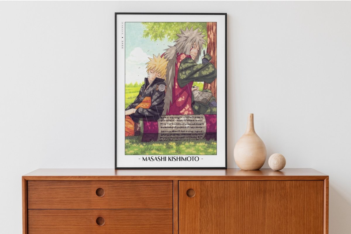 Kishimoto - Jiraiya Sensei - Artist Name Unframed
