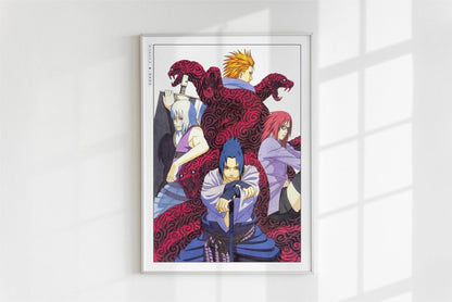 Kishimoto - Hebi - Art Only - White Frame