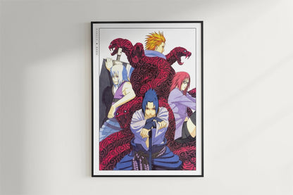 Kishimoto - Hebi - Art Only - Black Frame