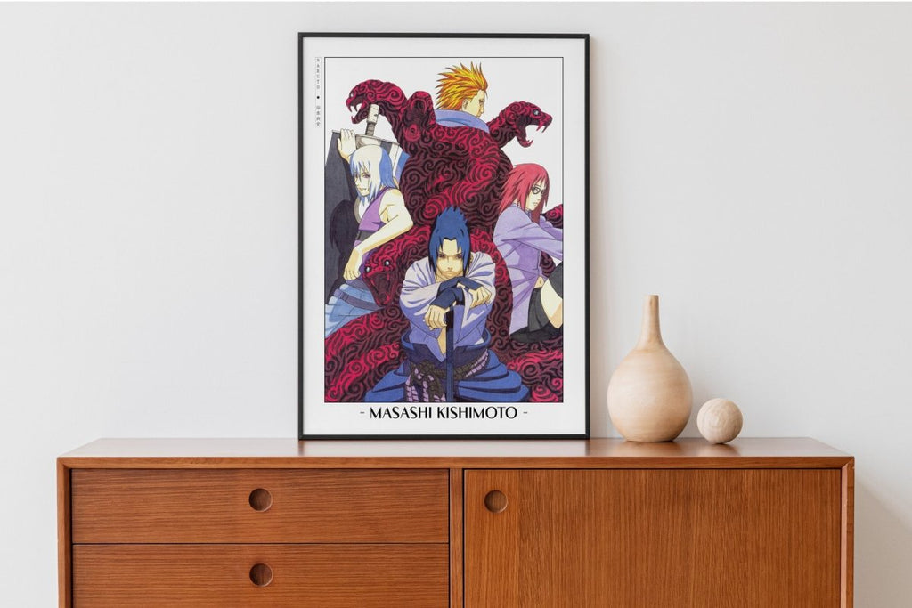 Kishimoto - Hebi - Artist Name with Decor