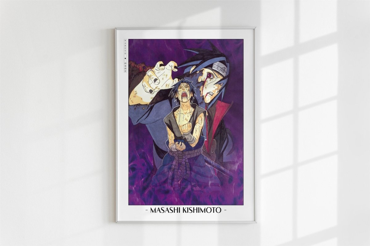 Kishimoto - Amaterasu - Artist Name - White Frame