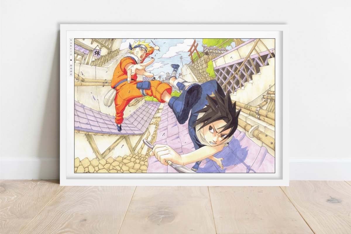 Kishimoto - Rivals Clash - Art Only - White Frame