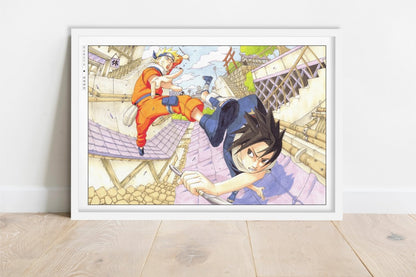 Kishimoto - Rivals Clash - Art Only - White Frame