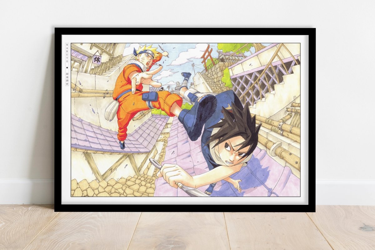 Kishimoto - Rivals Clash - Art Only - Black Frame
