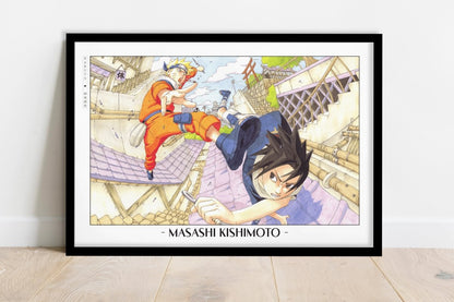 Kishimoto - Rivals Clash - Artist Name - Black Frame