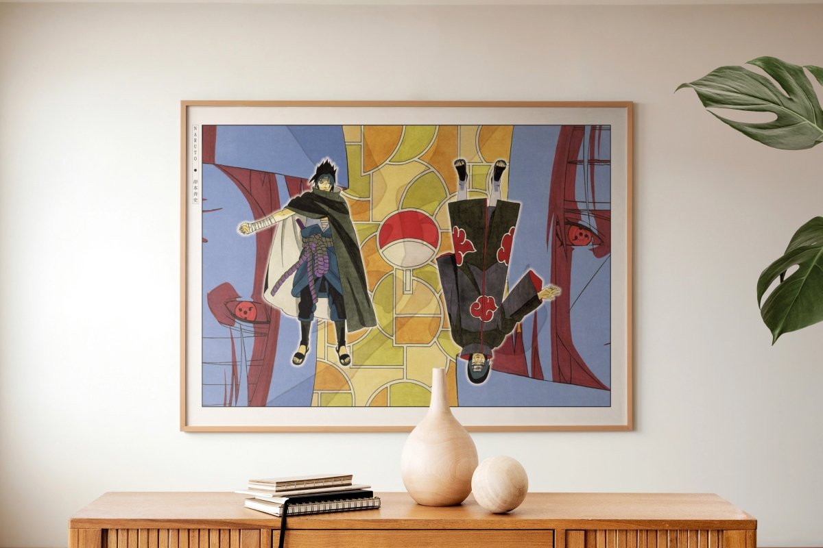 Kishimoto - The Uchiha Brothers - Art Only with Decor
