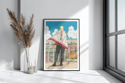 Kishimoto - The Seventh Hokage - Art Only with Decor
