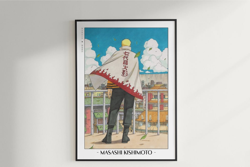 Kishimoto - The Seventh Hokage - Artist Name Unframed