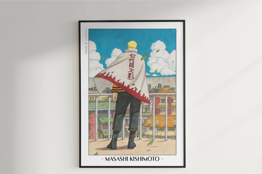 Kishimoto - The Seventh Hokage - Artist Name Unframed