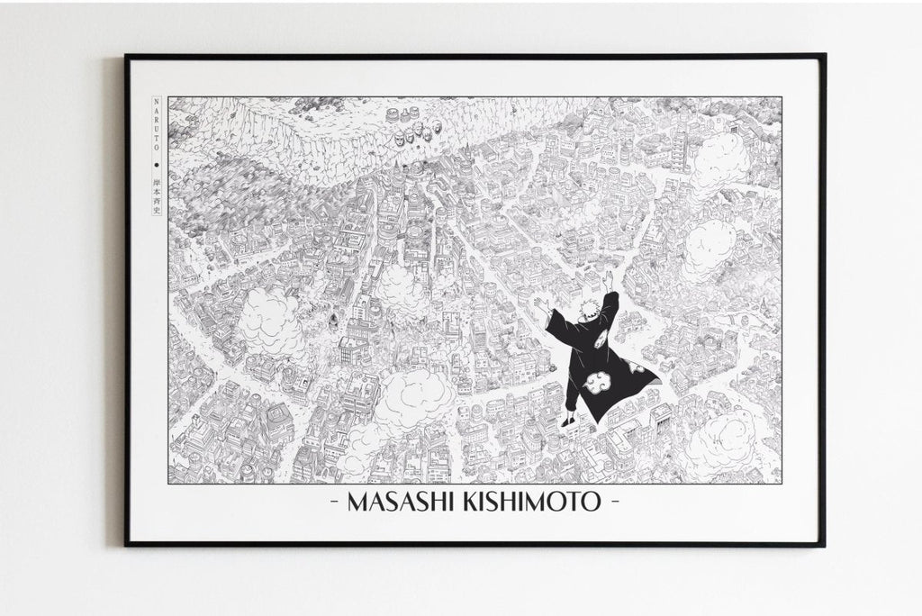 Kishimoto - Almighty Push - Artist Name Unframed