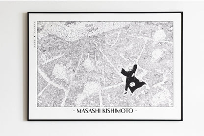 Kishimoto - Almighty Push - Artist Name Unframed