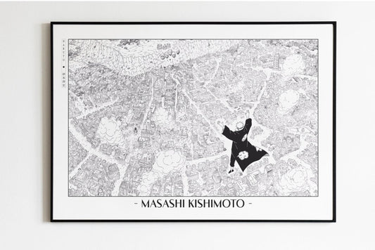 Kishimoto - Almighty Push - Artist Name Unframed