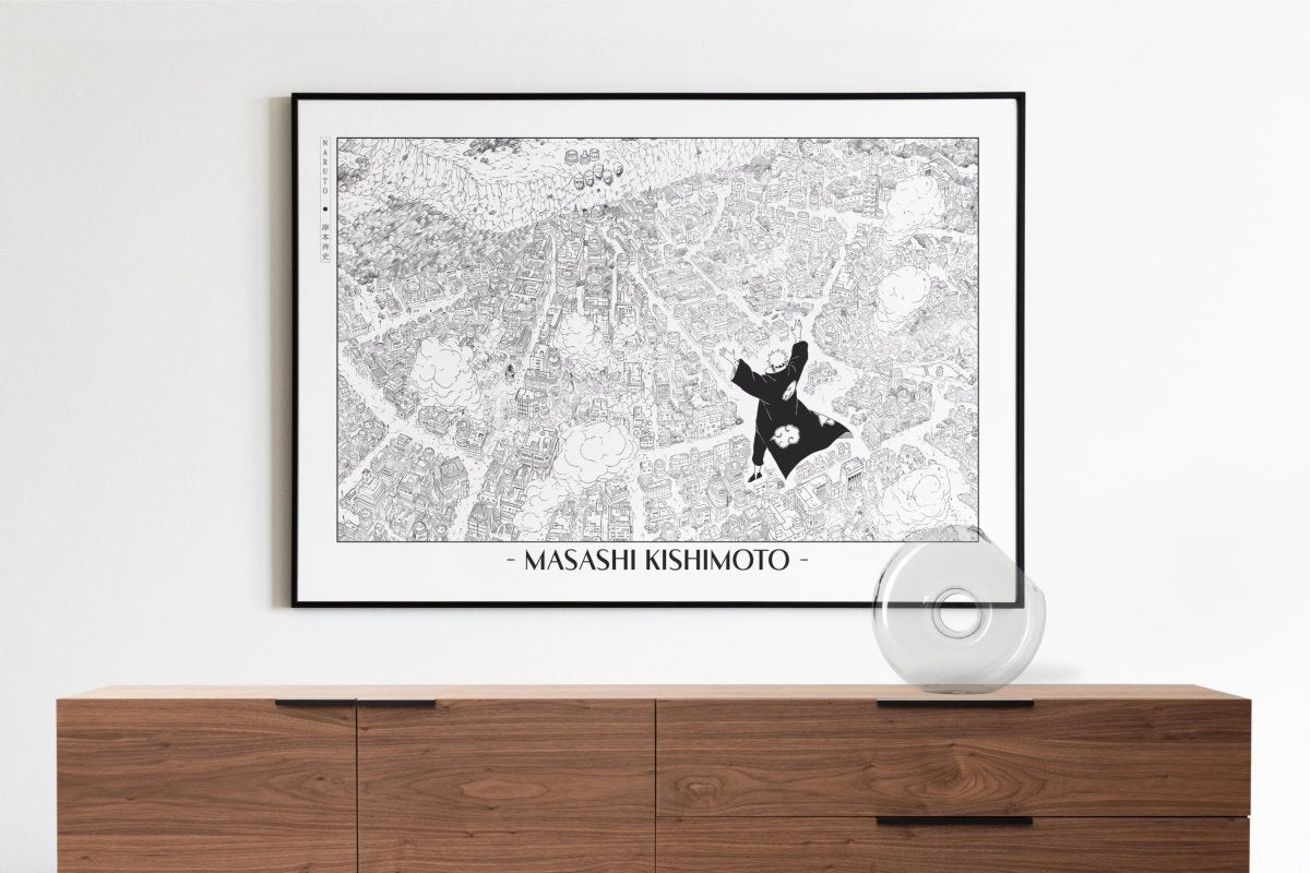 Kishimoto - Almighty Push - Artist Name with Decor