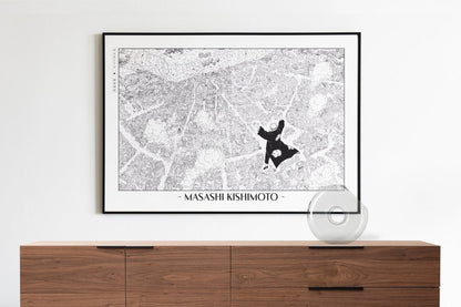 Kishimoto - Almighty Push - Artist Name with Decor