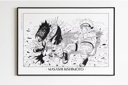 Kishimoto - Sacrifice - Artist Name Unframed