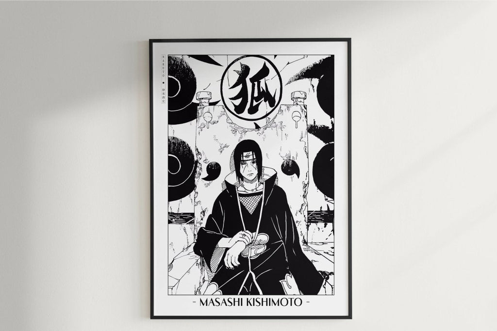 Kishimoto - Itachi Uchiha - Artist Name Unframed