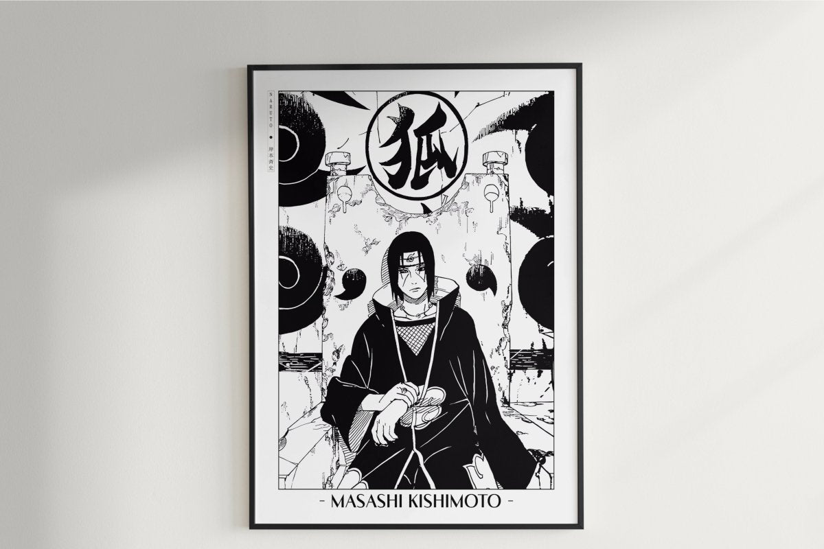 Kishimoto - Itachi Uchiha - Artist Name Unframed