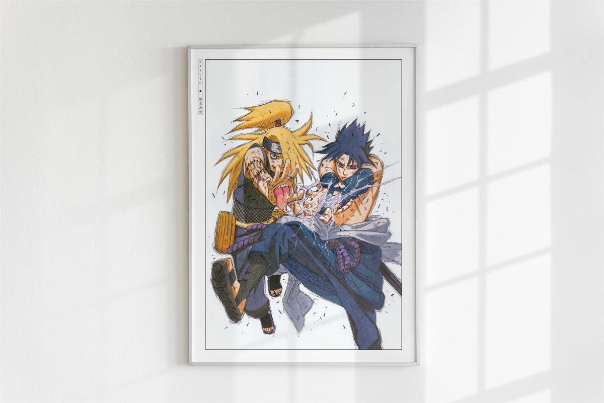 Kishimoto - Art is an Explosion! - Art Only - White Frame