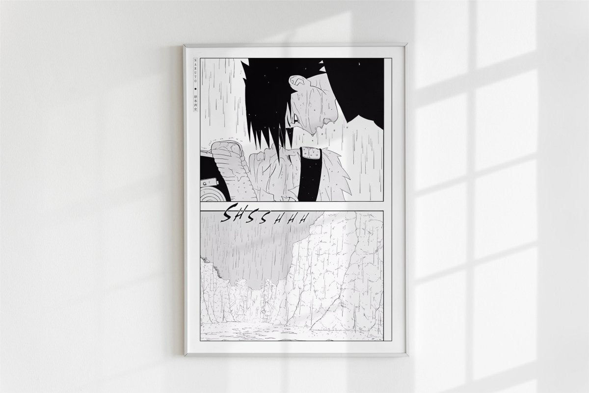 Kishimoto - Goodbye - Art Only - White Frame