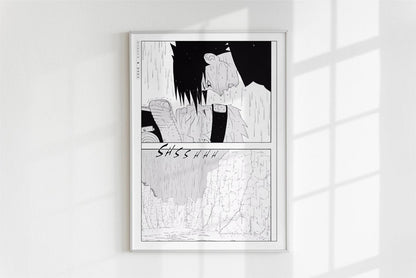 Kishimoto - Goodbye - Art Only - White Frame