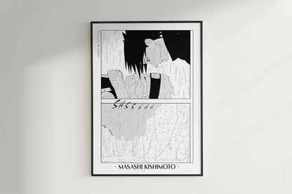 Kishimoto - Goodbye - Artist Name - Black Frame