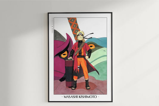 Kishimoto - Toad Sage - Artist Name Unframed