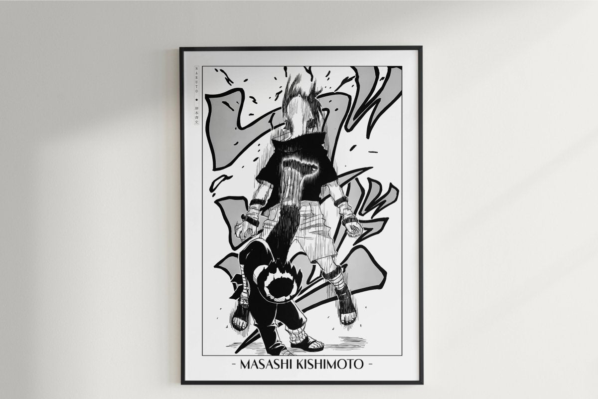 Kishimoto - Primary Lotus - Artist Name Unframed