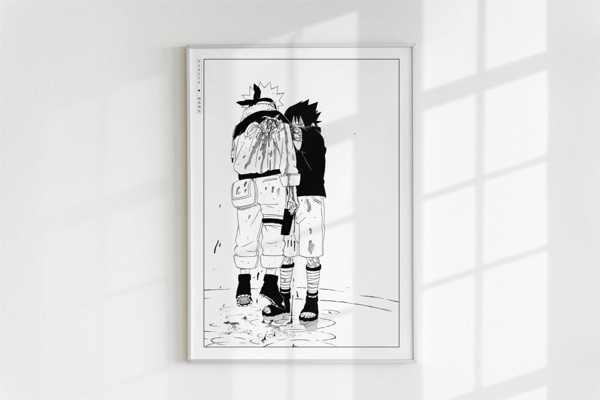 Kishimoto - Rogue Ninja - Art Only - White Frame