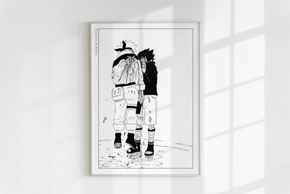 Kishimoto - Rogue Ninja - Art Only - White Frame
