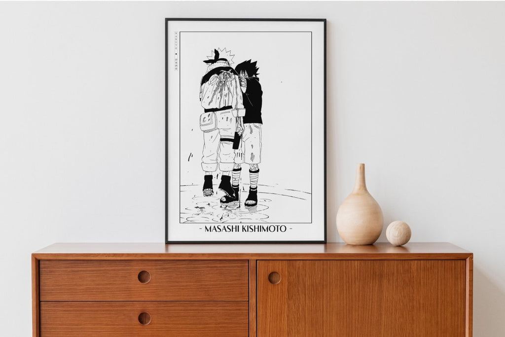 Kishimoto - Rogue Ninja - Artist Name with Decor