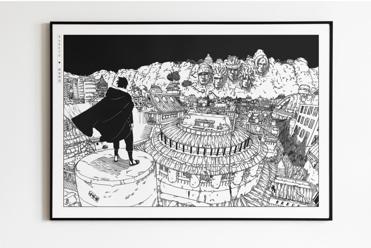 Kishimoto - Back to Konoha - Art Only - Unframed