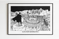 Kishimoto - Back to Konoha - Artist Name Unframed